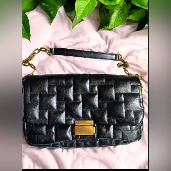 ZARA QUILTED SHOULDER BAG - Picture 7 of 11